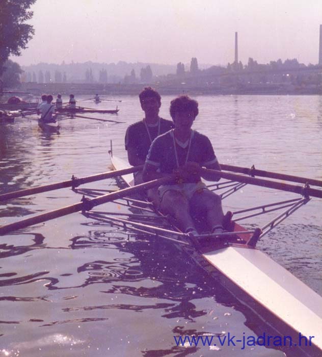 Rino Rados i Stipe Ligutic, PJ Beograd 1984.